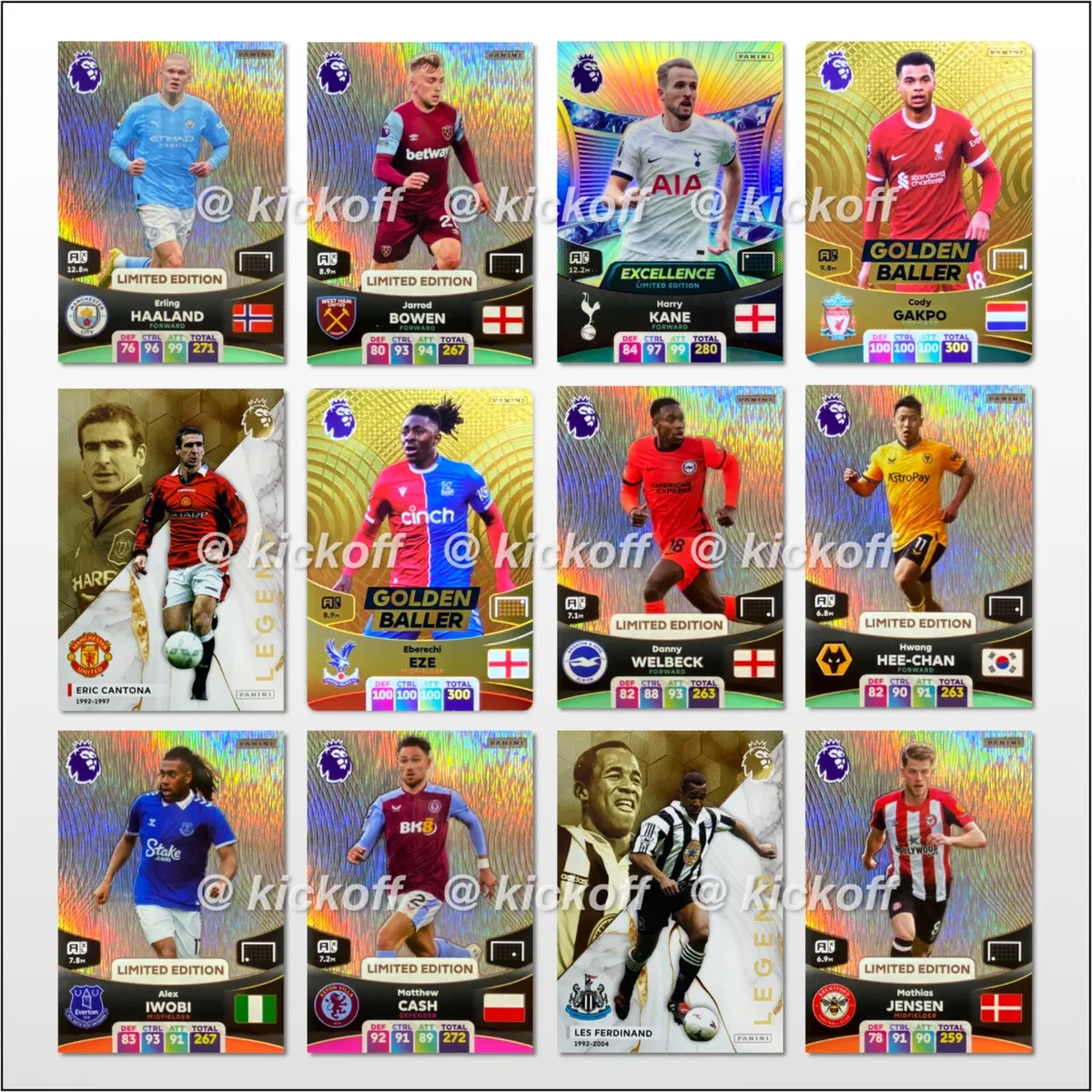 Panini Adrenalyn XL Premier League 2024 Golden Baller - Legend - Limited  Edition