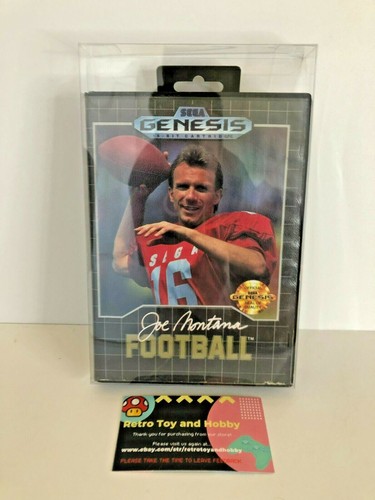Joe Montana Football Vntage Sega Genesis Video Game Magazine San Francisco 49ERS - Picture 2 of 11