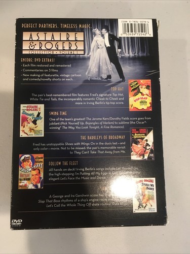 Astaire  Rogers: The Signature Collection (DVD, 2005, 5-Disc Set) - Picture 3 of 10
