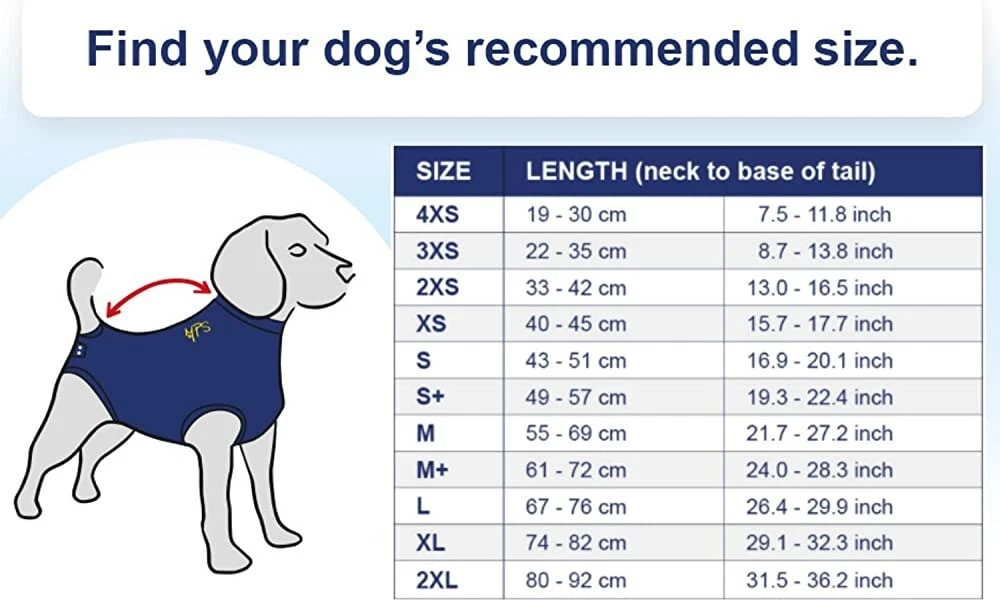 Dog medical shirt top