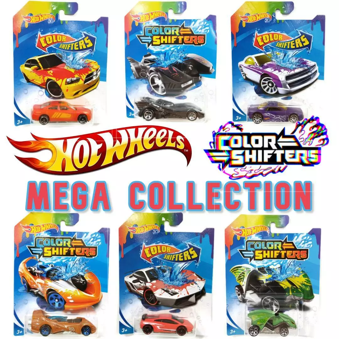 Hot Wheels Colour Shifters Mega Collection of RARE Vehicles