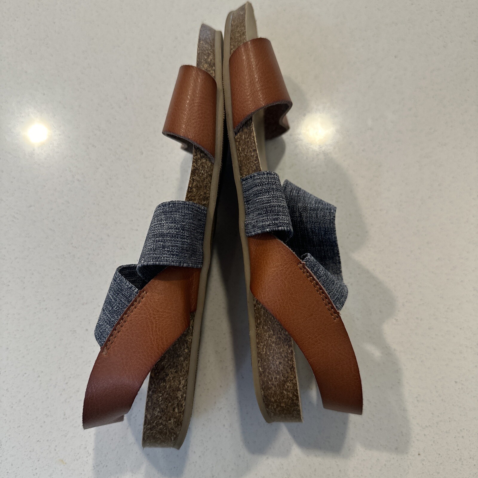 NEW Universal Thread Women's Nyla Ankle Strap Sandals… Gem