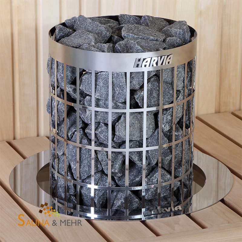 HARVIA Cilindro Saunaofen PC70E - 6,8 kW Stahl + Harvia Steuerung