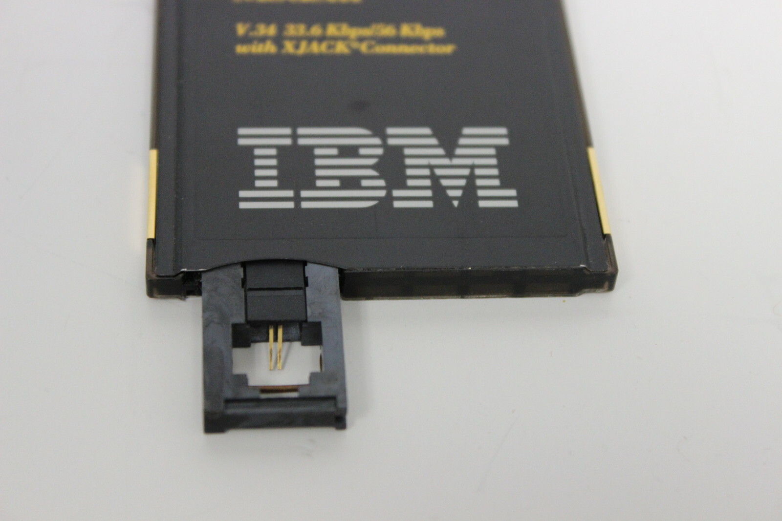 IBM 04K0054 PCMCIA DATA/FAX MODEM V.34 33.6 KBPS/56 KBPS WITH XJACK CONNECTOR eBay