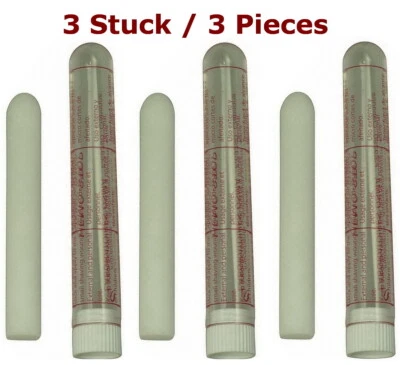 LABORATOIRES OSMA 3 Stück Alaunstift OSMA HEMO STOP Blutstiller Nassrasur Rasierhobel Rasiermesser