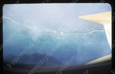 sl78  Original slide 1970&rsquo;s   Hawaii  aerial view from airplane shoreline 073a