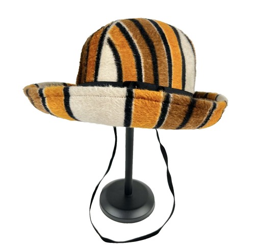 Ancien Chapeau Moffet Maternelle 80s – Inspiré Du Film Le Silence Des Agneaux / Hannibal Lecter – Collection Vintage SKU7