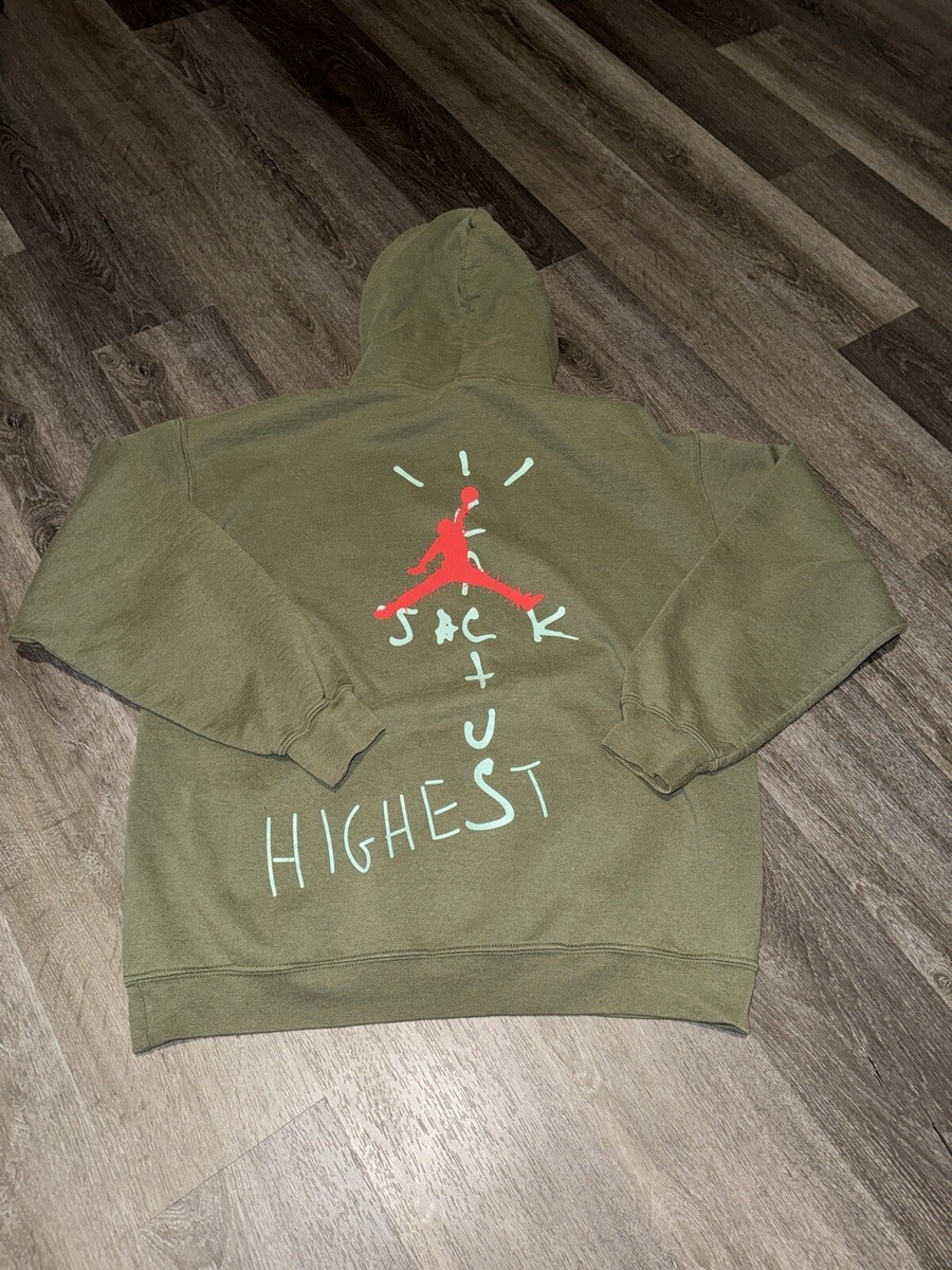 Nike Travis Scott x Jordan Cactus Jack Highest Hoodie - Green
