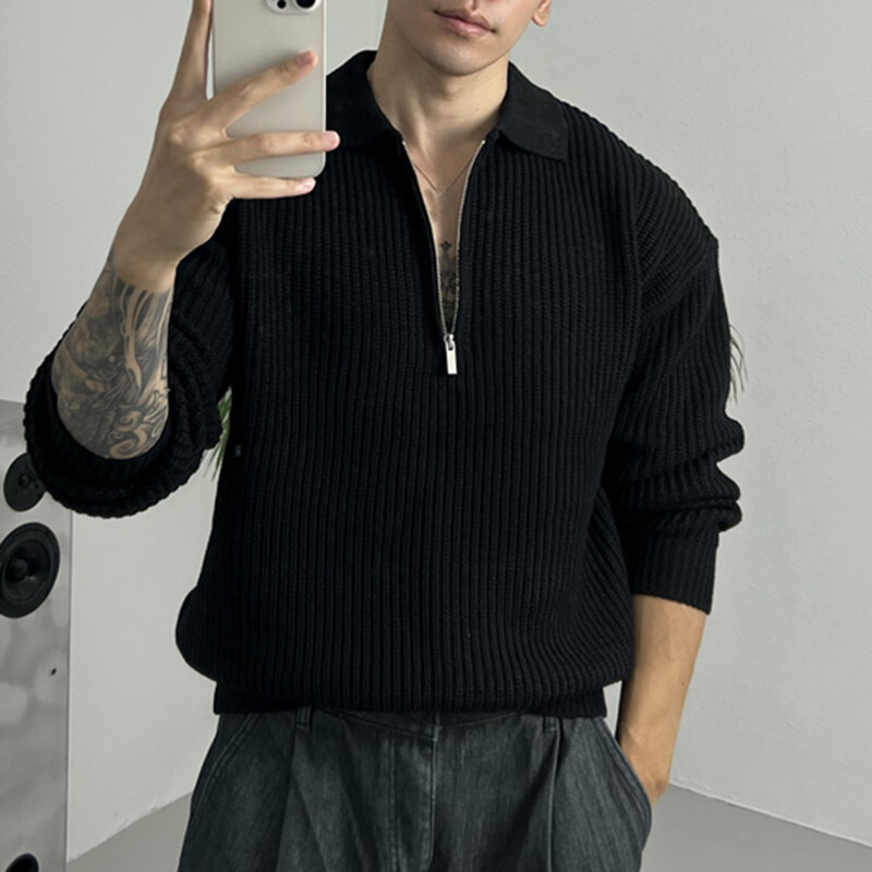 トップス SMOOTH KNIT PULLOVER SHIRT(BLACK) WAFFLE THERMAL SHIRT S/S – The Real McCoy's