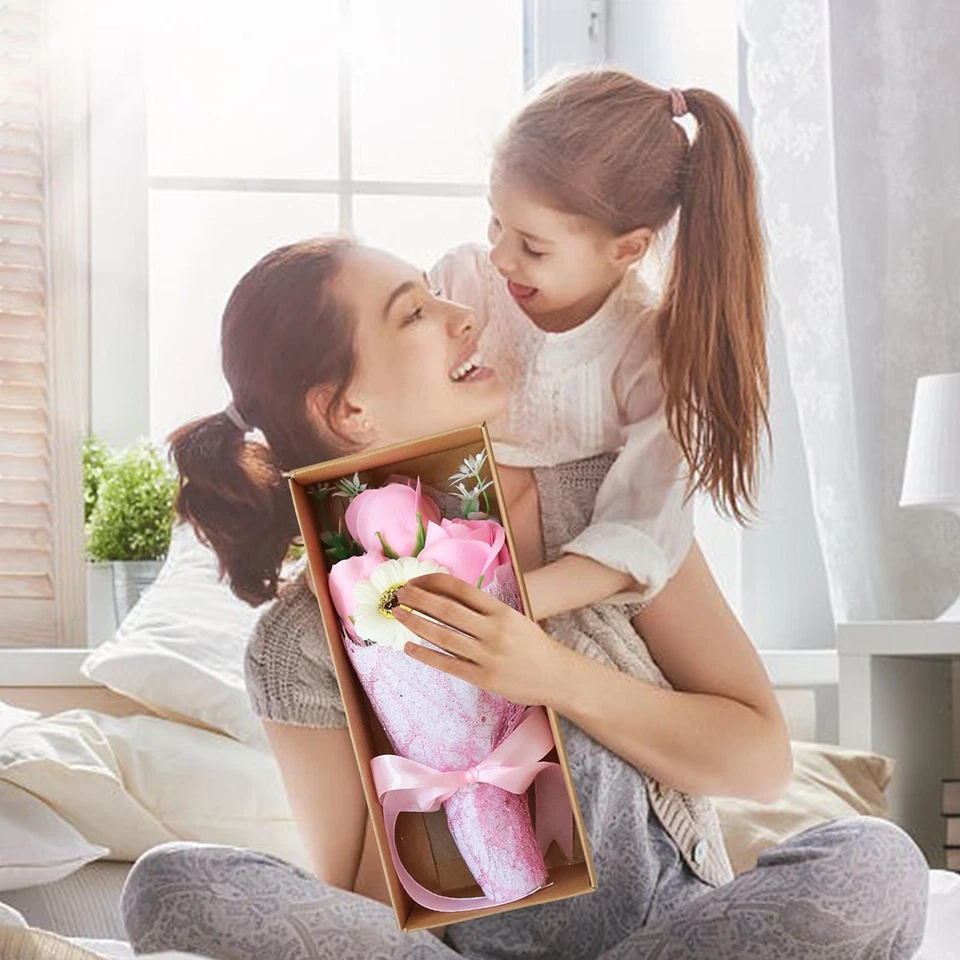 Мыло цветок букет искусственная гвоздика цветок розы букет мыло цветок ванна - Изображение 2 из 4