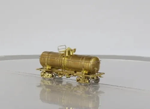 Overland Models HO Brass #1307 D&RGW (Ex D&SL) Water Car w/Small Platform Unptd - Image 4 of 4