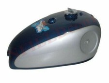 Bsa Goldstar Catalina Trials Scrambler Serbatoio Benzina Blu Cromo Con Tappo