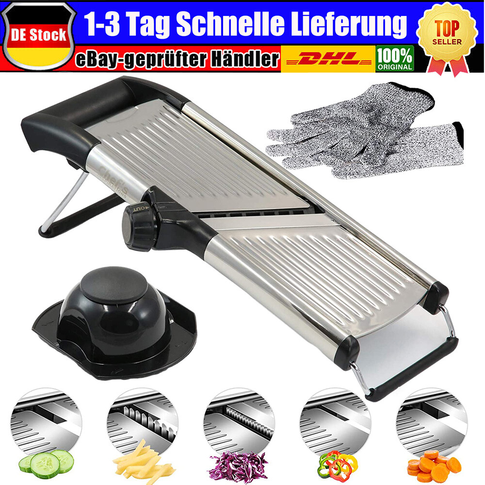 Obst Verstellbarer Krauthobel Gemüsehobel Sauerkrauthobel Kohlhobel Gurkenhobel