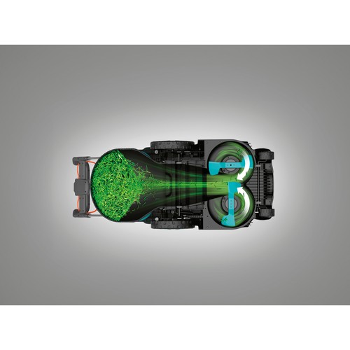 GARDENA Akku-Rasenmäher PowerMax Duo 46/36V P4A solo, 36Volt (2x18V), schwarz - Bild 7 von 8