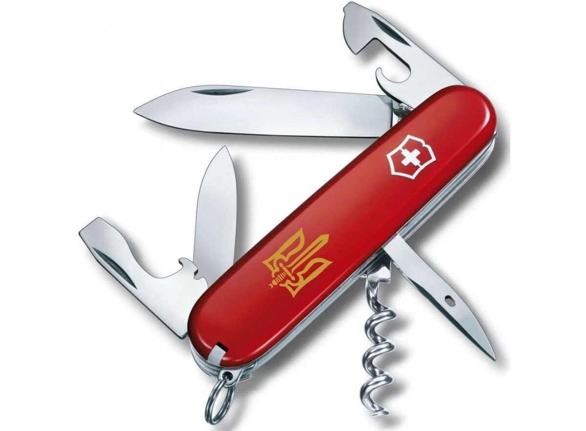 Victorinox Ukraine Trident Flag Army Swiss Knife Pocket Classic New Multi-Tool