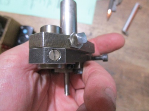 Minty G.L. Detterbeck 00-R Mini Turret Lathe Boring Bar Tool Holder 5/8" Shank - Picture 7 of 9
