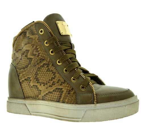 STIVALETTI DONNA TRONCHETTI STIVALI PITONATI CON ZEPPA INTERNA ZIP CALDI  COMODI | eBay