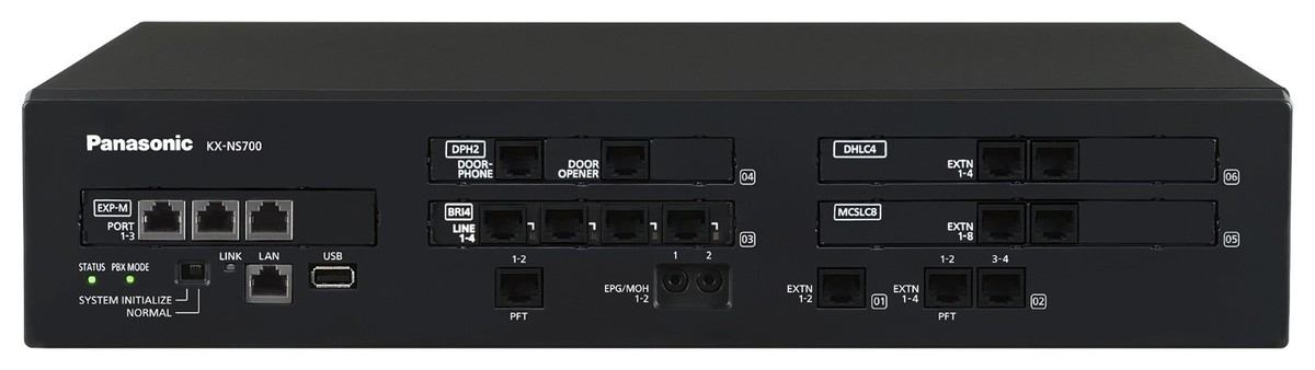 Hybrid IP -PBX KX-NS700 Main Unit Panasonic 885170228115 | eBay