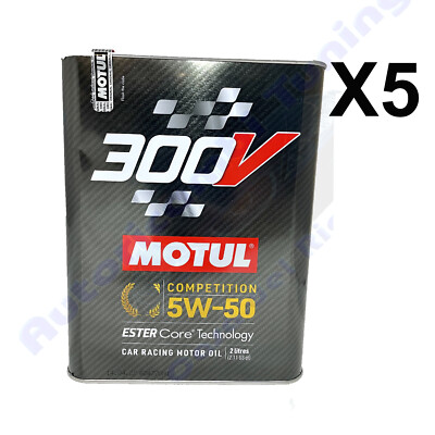 Öl Racing Auto Zum Wettbewerb Ab Wettspiel MOTUL 300V 5W50 Competition 10 Liter