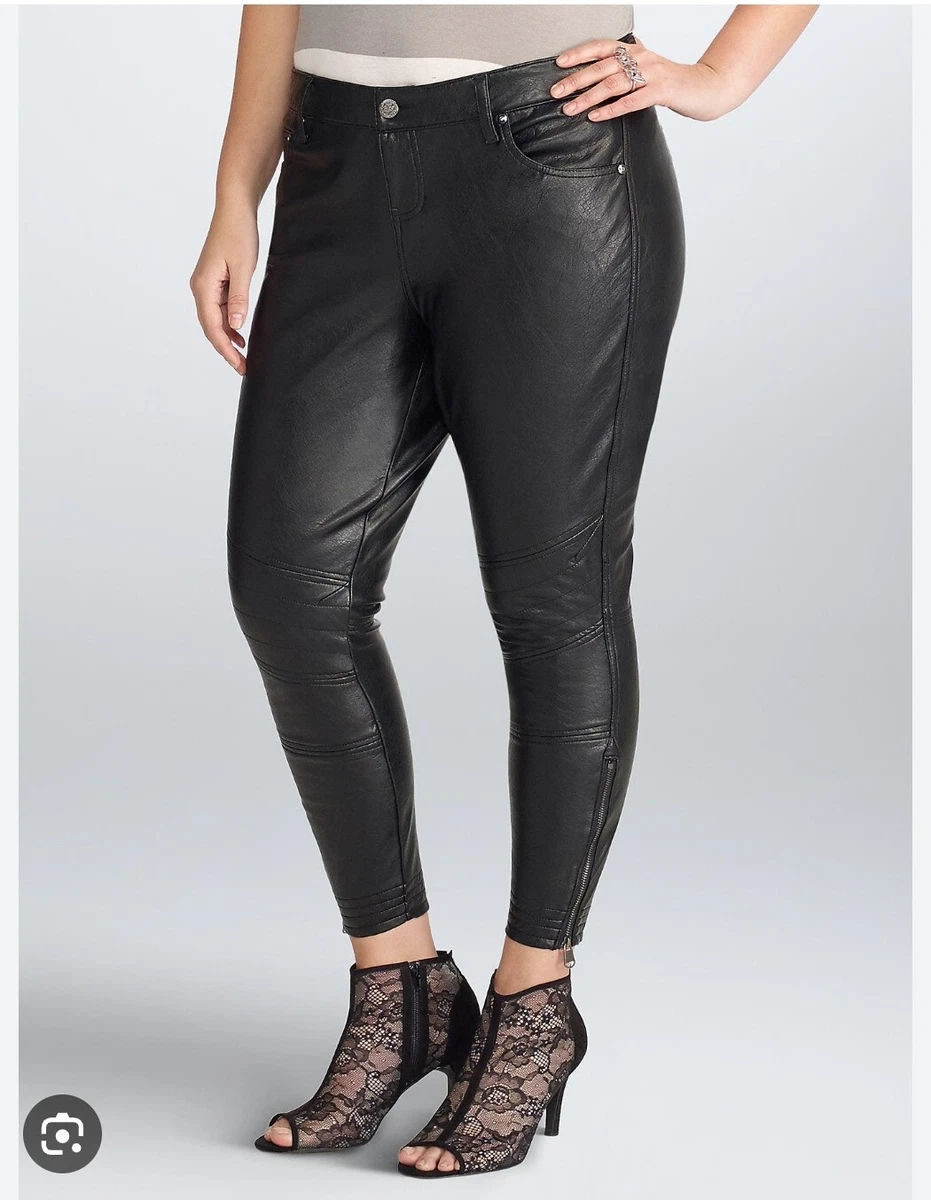 Torrid leather pants clearance