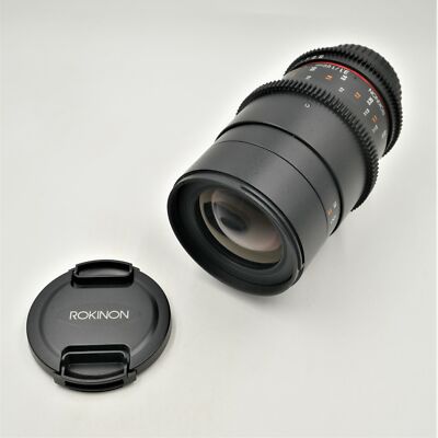 Rokinon 100mm T3.1 Macro Cine DS Lens for Micro Four Thirds Mount **Open Box**