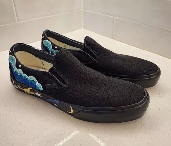 2018 Vans Slip On Desert Embellish Taille 9 hommes/10,5 femmes Neuf avec étiquettes Rare Supreme 