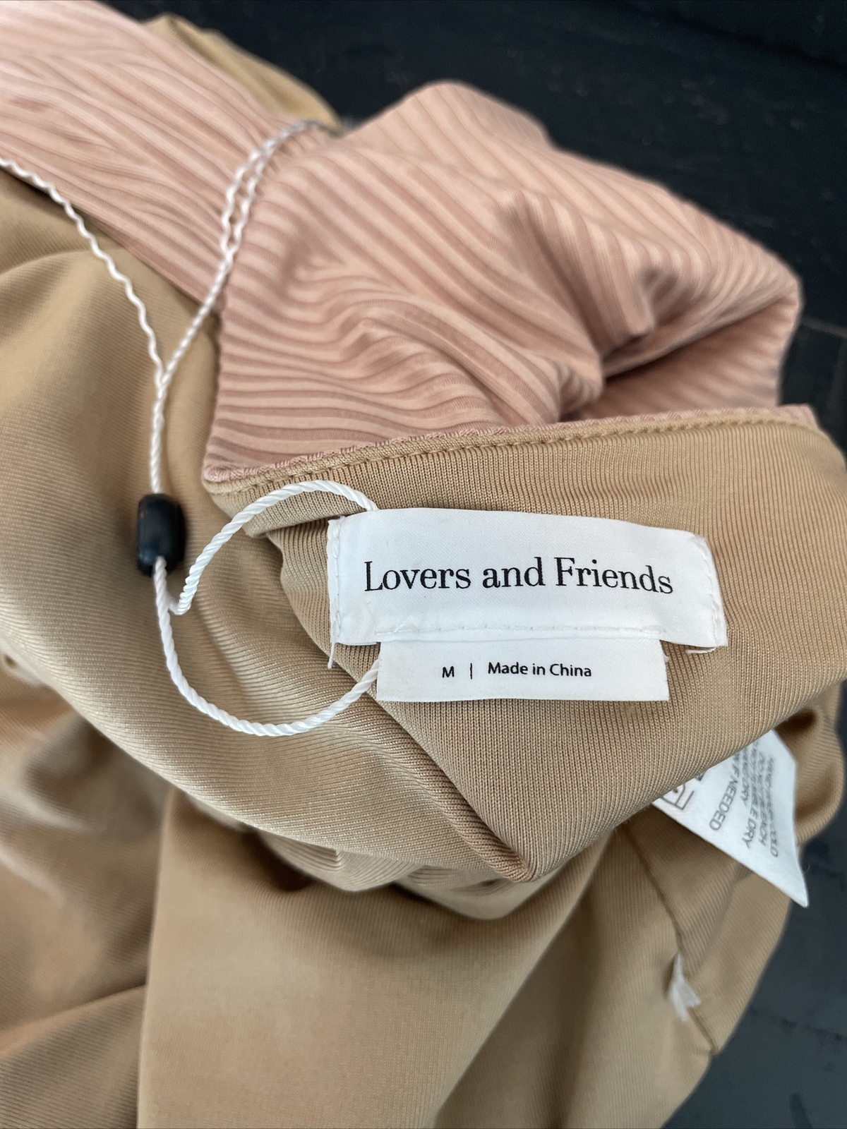 Lovers & Friends Bodysuit M Blush Gem