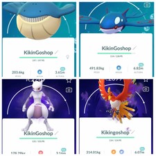 XXL AND XXS REGULAR POKEMON