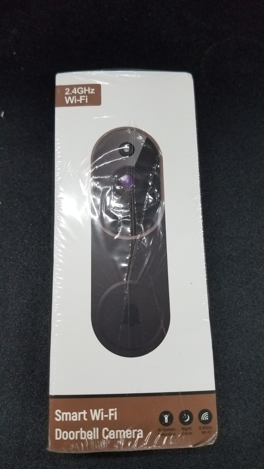 Wireless 1080p HD Video Doorbell with Night Vision and Two-Way Talk Wi-Fi Security Camera