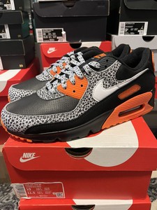 Nike Air Max 90 Safari Black Orange Size 10 DA5427-001 rare | eBay