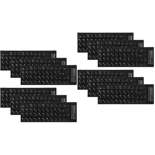 Set of 2 Wasserdichte Tastaturaufkleber Koreanische Ersatz-Tastaturaufkleber - Bild 12 von 12
