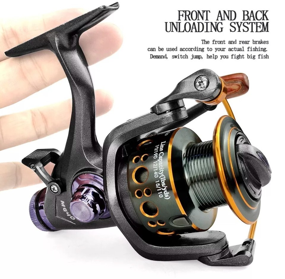 Fishing Reel 3x Sonik ANGL-R 6000 Köderläufer Freispulen – Für Karpfenangeln, Grobe Rollen Fox Carp