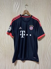 BAYERN MÜNICH 2015 2016 THIRD FOOTBALL SHIRT SOCCER JERSEY ADIDAS AA5222 sz M ME