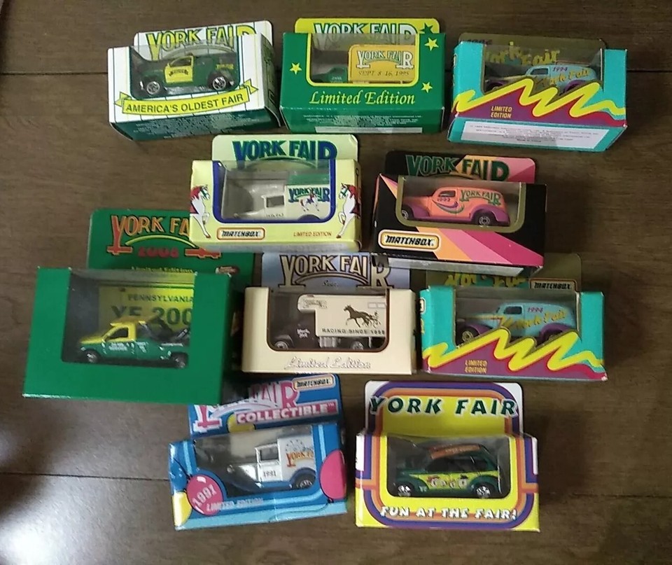 Lot 10 York Fair Collectibles Diecast Cars York PA eBay