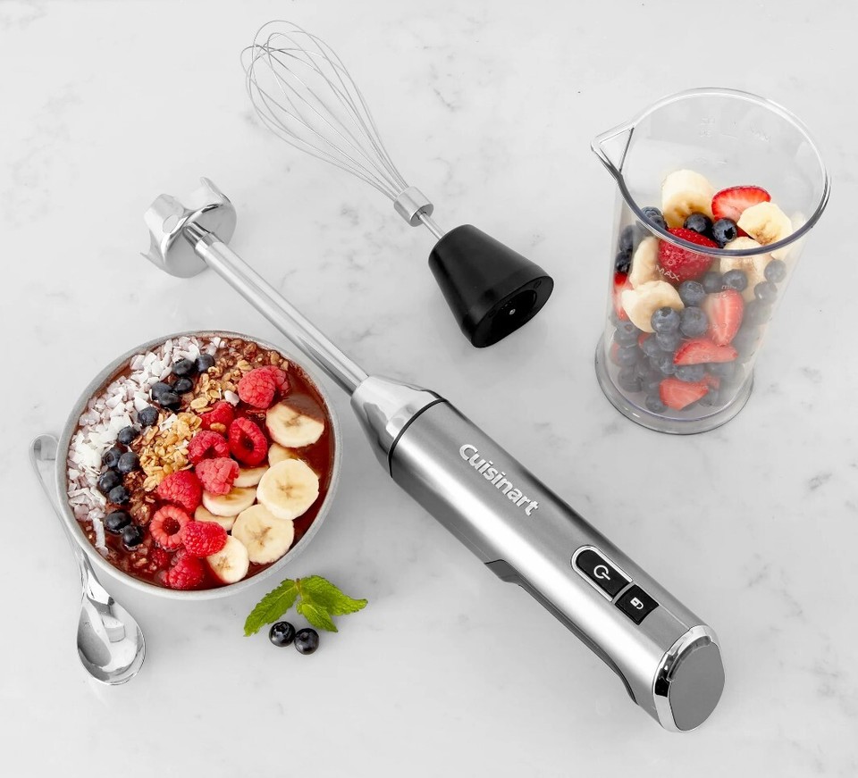 Cuisinart HB900PCFR Immersion Hand Blender with Bag Certified