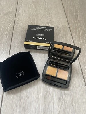 Brillo de ojos iluminador multiuso Chanel Duo Lumiere edición limitada nuevo en caja - Imagen 1 de 4