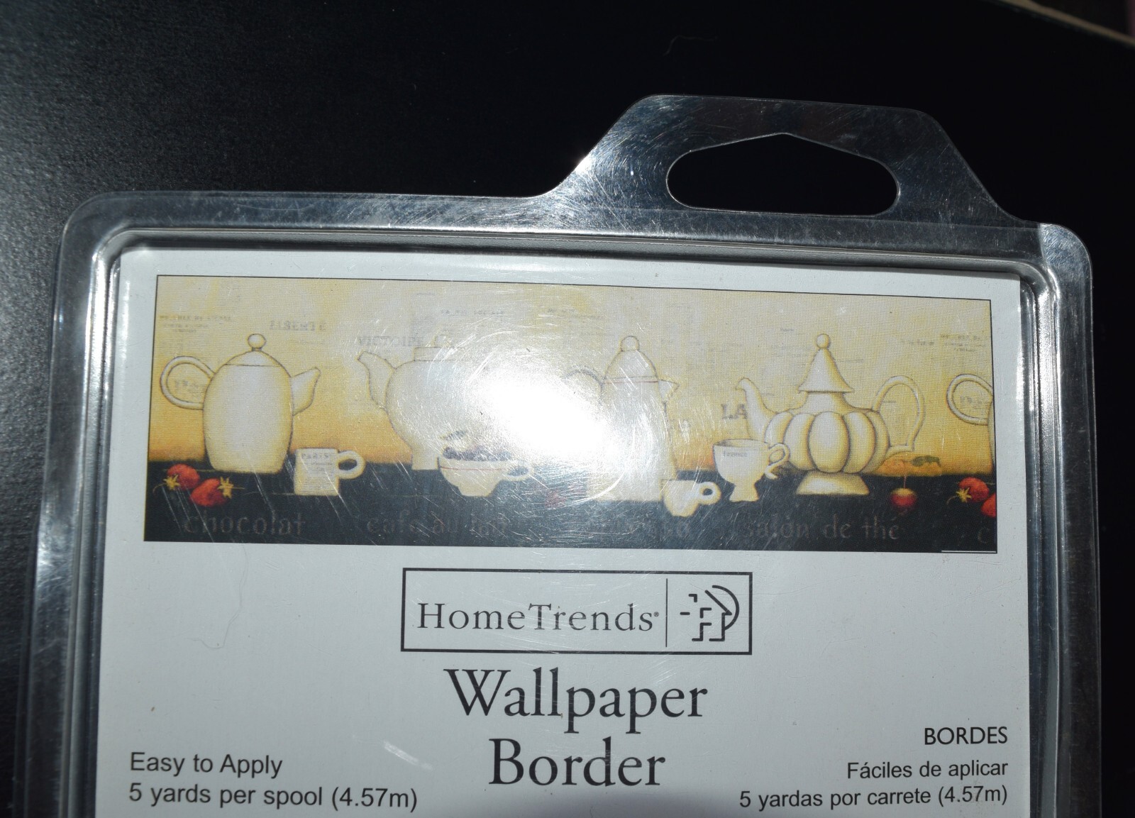 Home trends Wallpaper Border Coffee Pot Kitchen Room Teapot WT1022BCS