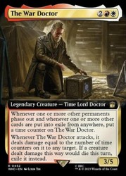 The War Doctor (Extended Art) #0452 Doctor Who MTG