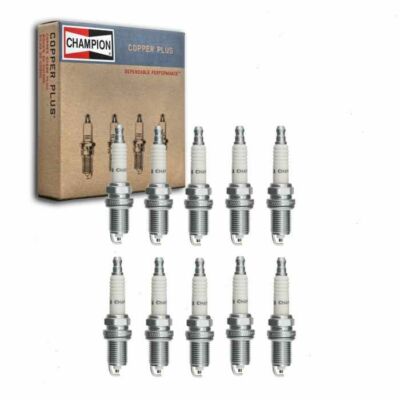 Champion Spark Plug 435 QC9MC4 10 Pc fits 1997-2003 Dodge Ram V10 8.0L