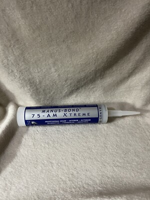 Manus-Bond 75-AM Xtreme Aluminum Grey Sealant Caulk :Case of 24 10oz Tubes