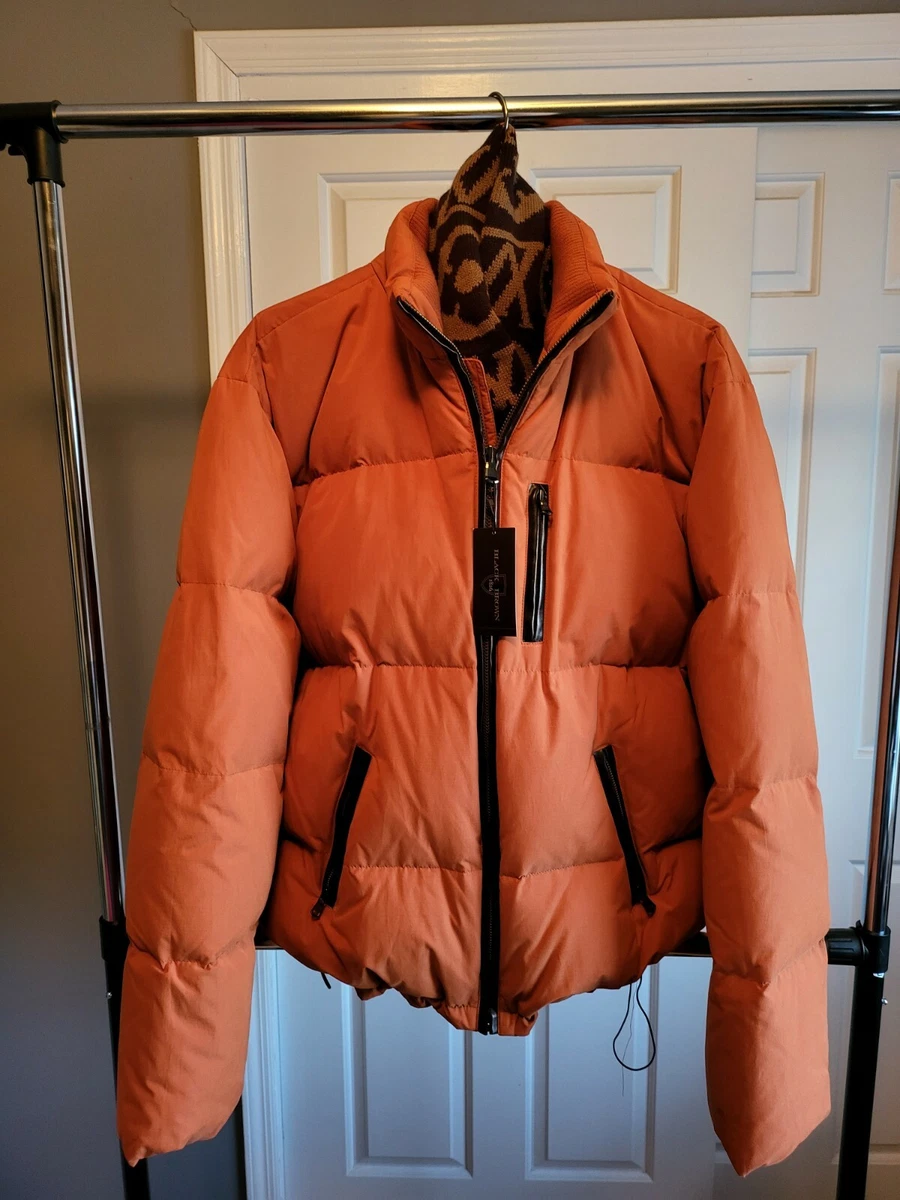 Mens Black Brown By Lord u0026 Taylor Down Coat XXL | eBay