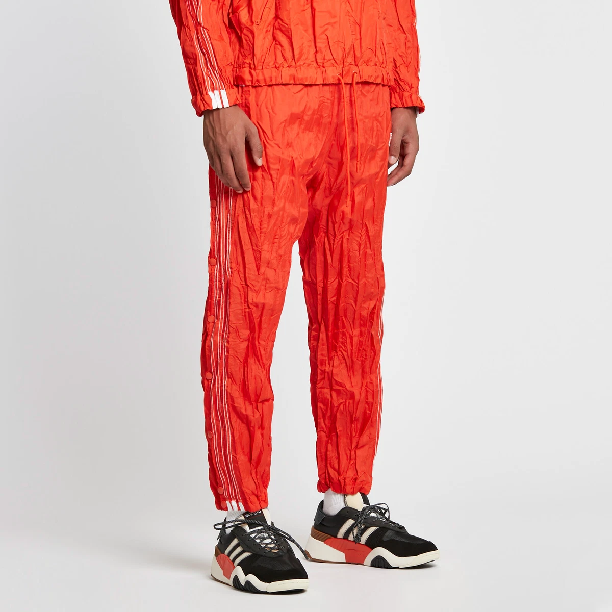 adidas By Alexander Wang Windbreaker Pant Red DP1052 Size XL NEW | eBay