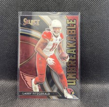 Larry Fitzgerald Unbreakable 2020 Panini Select Football #U22 Cardinals