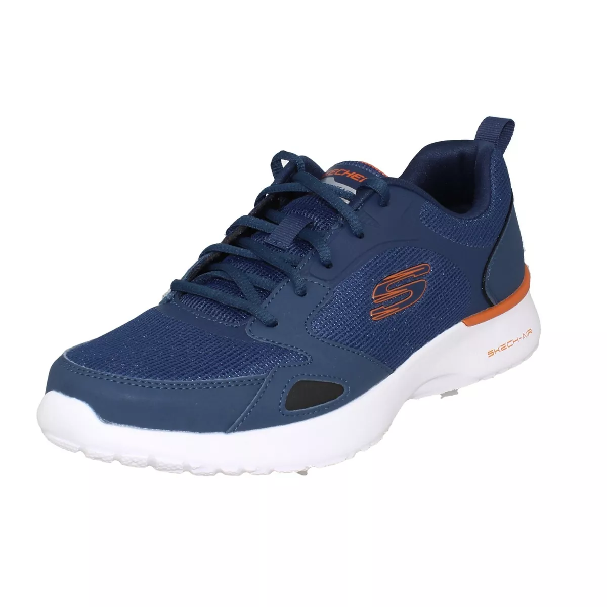 MENS SKECH AIR BY SKECHERS MEMORY FORM LACE UP CASUAL TRAINERS