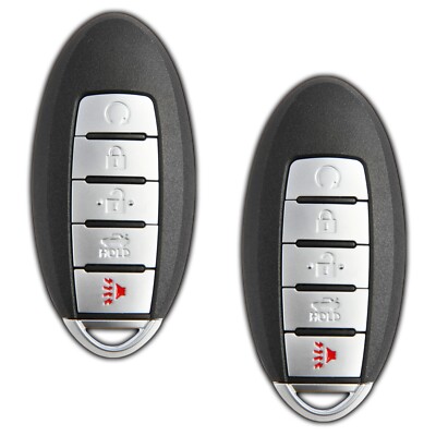 2 Replacement For Nissan Maxima Smart Key Remote KR5TXN7 5 Button 2019-2021