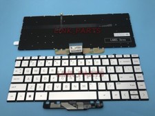Teclado estadounidense para HP Pavilion X360 14-DV 14-DW 14-DY 14M-DW 14M-DW0023DX plateado