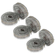 Full Round-Head 3600 1-1/4"?? 0.092" Ring Coil Siding Nail Hot-Dipped Galvanized
