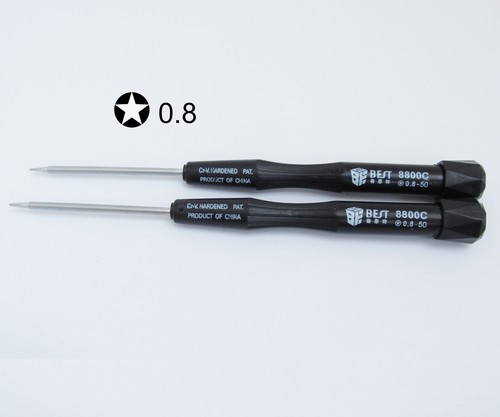 10pcs Best 8800C Screwdriver phone Laptop Repair Tool Torx Slotted Phillips Star - Picture 11 of 20
