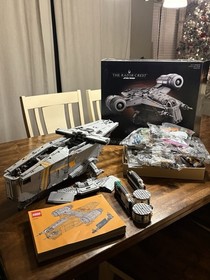 LEGO Star Wars The Razor Crest (75331). Used, Partially Built.