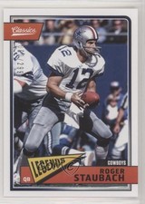 2018 Panini Classics Legends Red Back 90/299 Roger Staubach #193 HOF 00ka